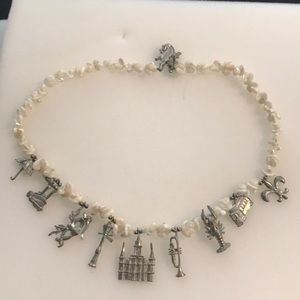 New Orleans charm necklace